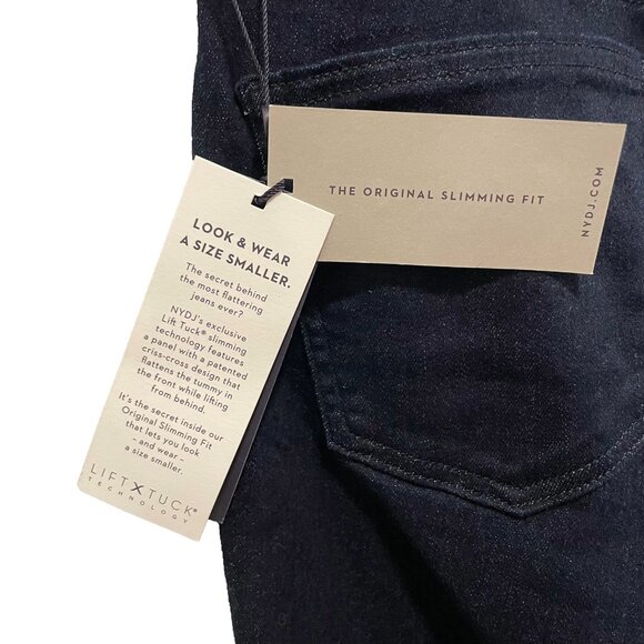 Alina Skinny Legging Jeans — Dark Rinse Stretch Denim — NYDJ 12P NWT - Picture 11 of 12